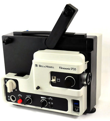 RARE Projecteur ancien Bell & Howell modèle 173 B Filmo Diplomat 16 mm