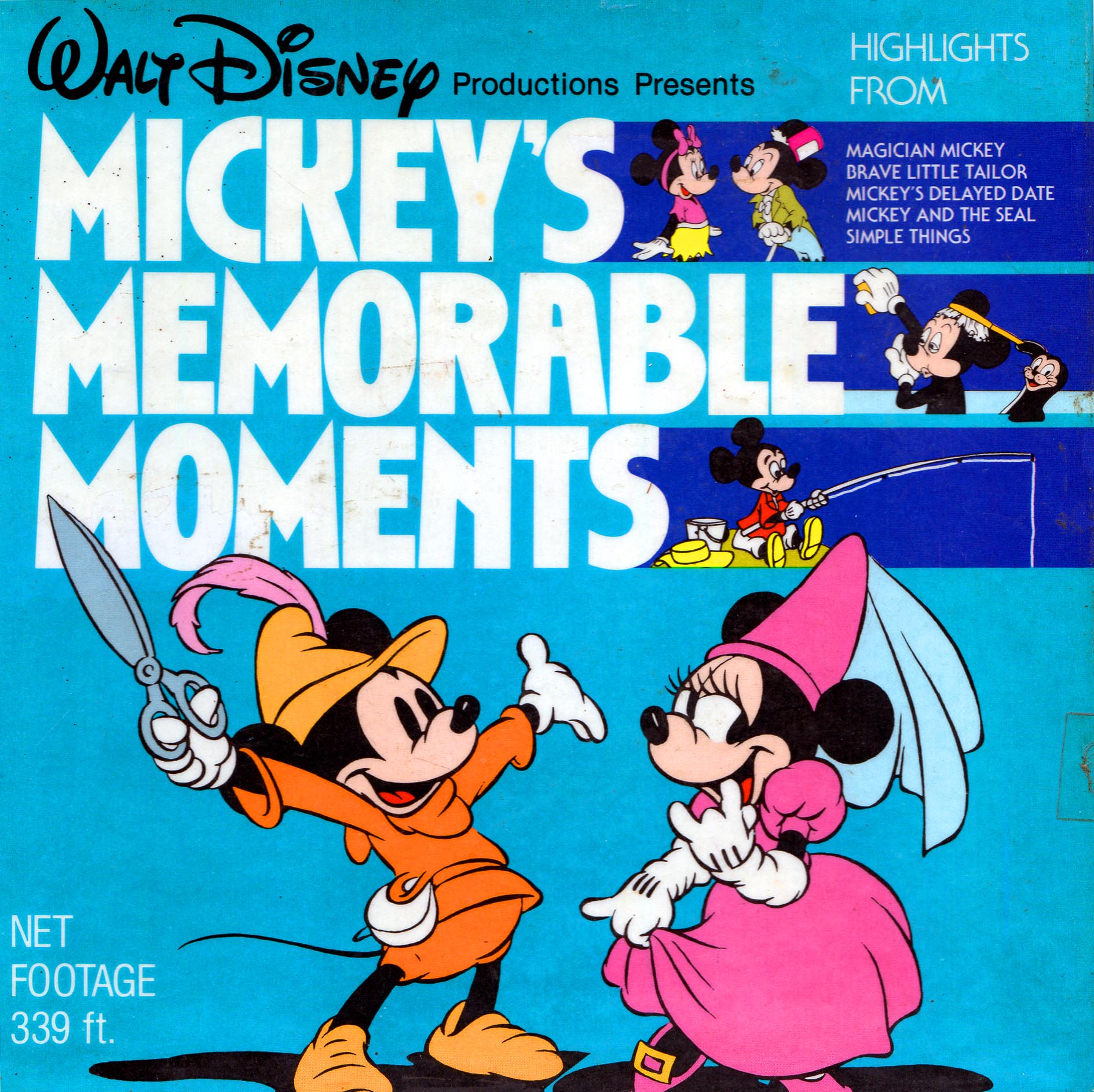 Walt Disney - Mickey's Greatest Moments - Offset Poster